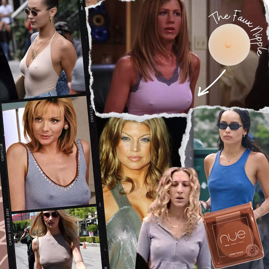 Under Covers + Headlights: Medium Silicone Tape for Boob | Nue